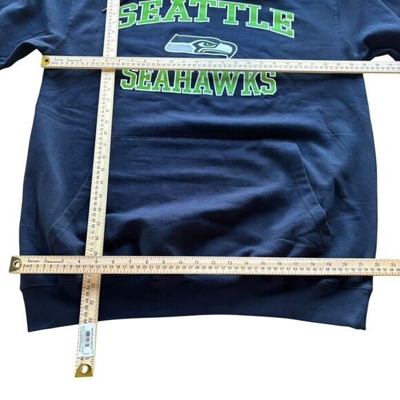 Seattle Seahawks NFL Pro line Graphic Men's Tall Pullover Hoodie Blue Green XLT - Picture 5 of 7